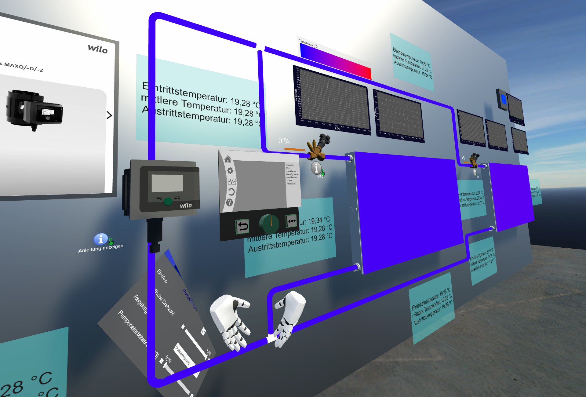 Übertragung realer Bedienkonzepte in die virtuelle Realität für neurodiverse Lernende