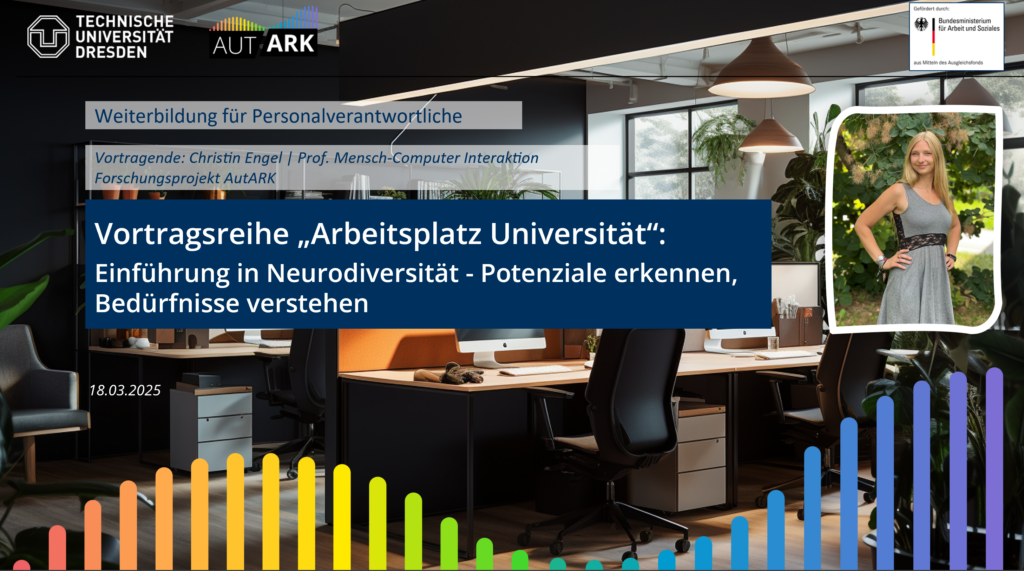 Weiterbildung zu Neurodiversität für Personalverantwortliche an der TU Dresden
